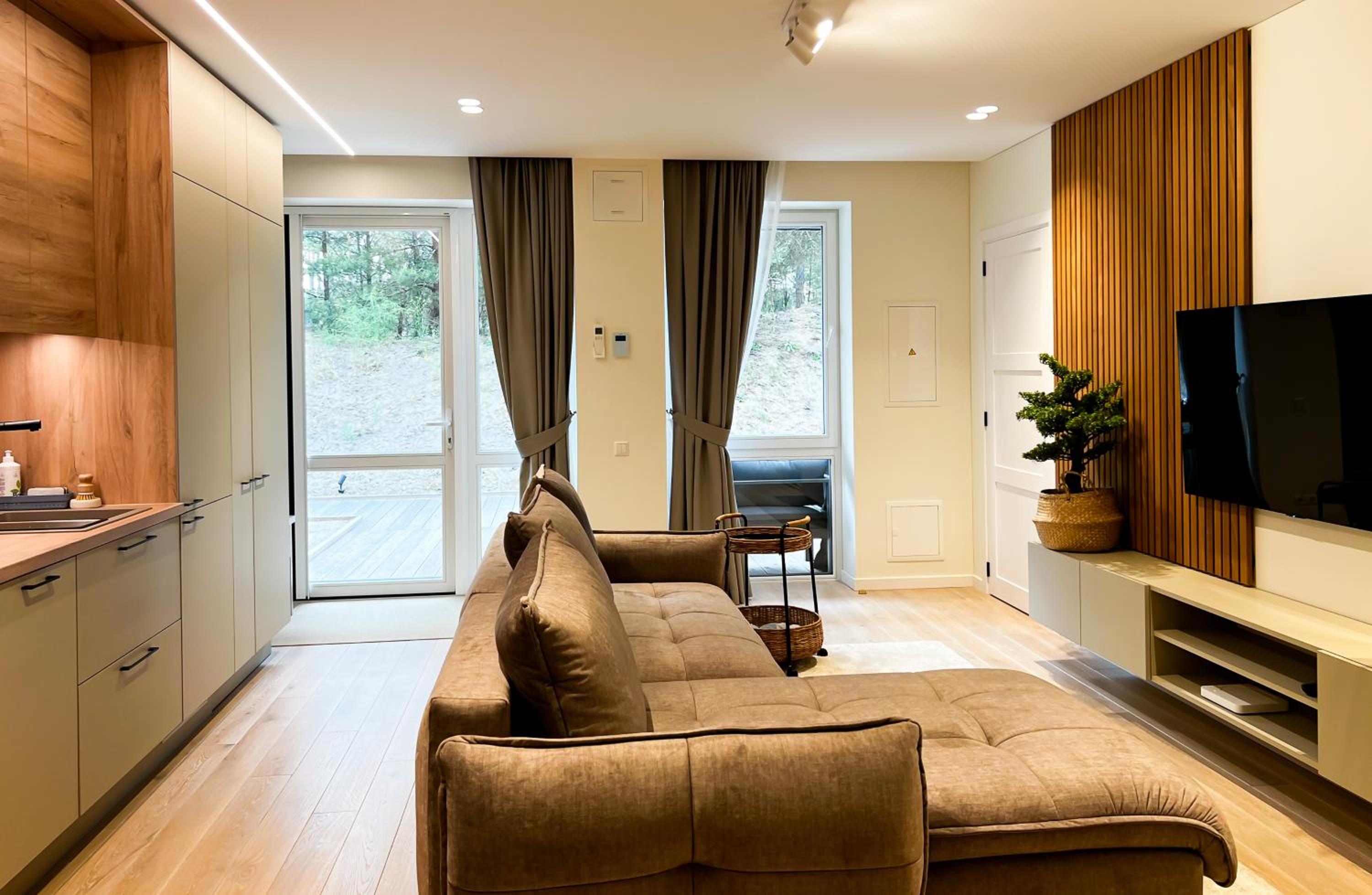Pinecone terrace - 2 bedrooms apartment with terrace Nida view 2