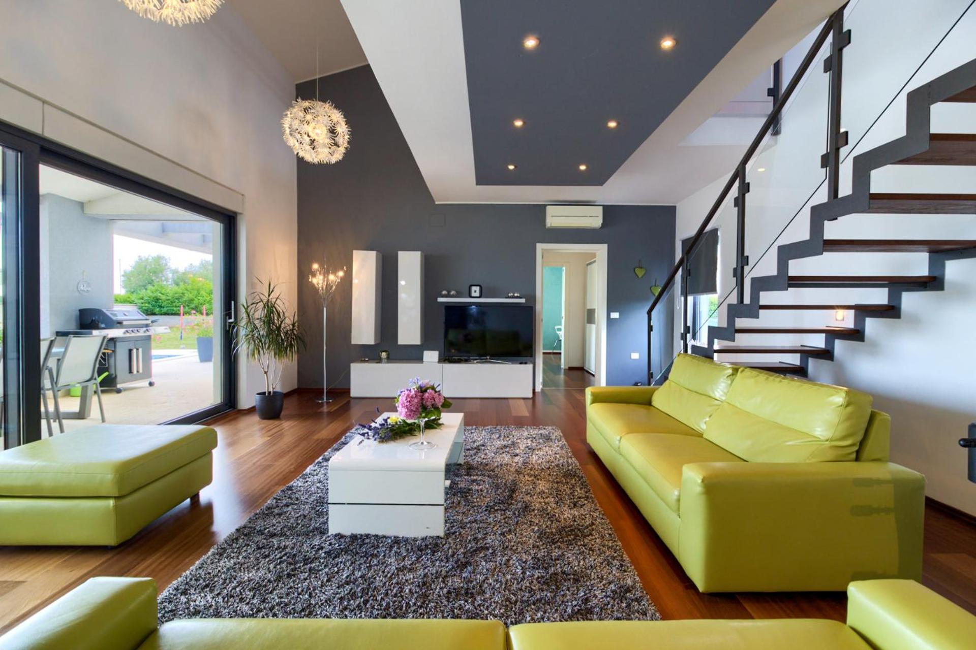 Beautiful villa Eva with private pool near the beach view 4