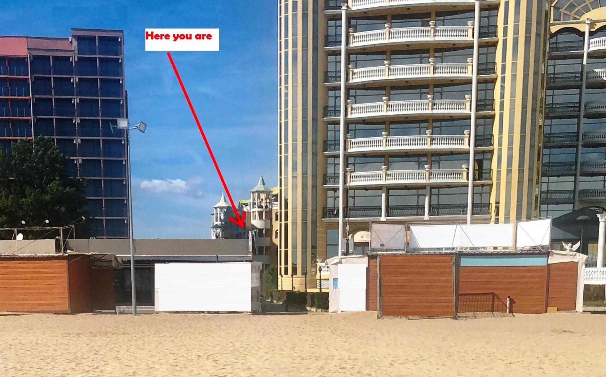 Apartament 2 camere pe malul marii Free Parking Sunny Beach