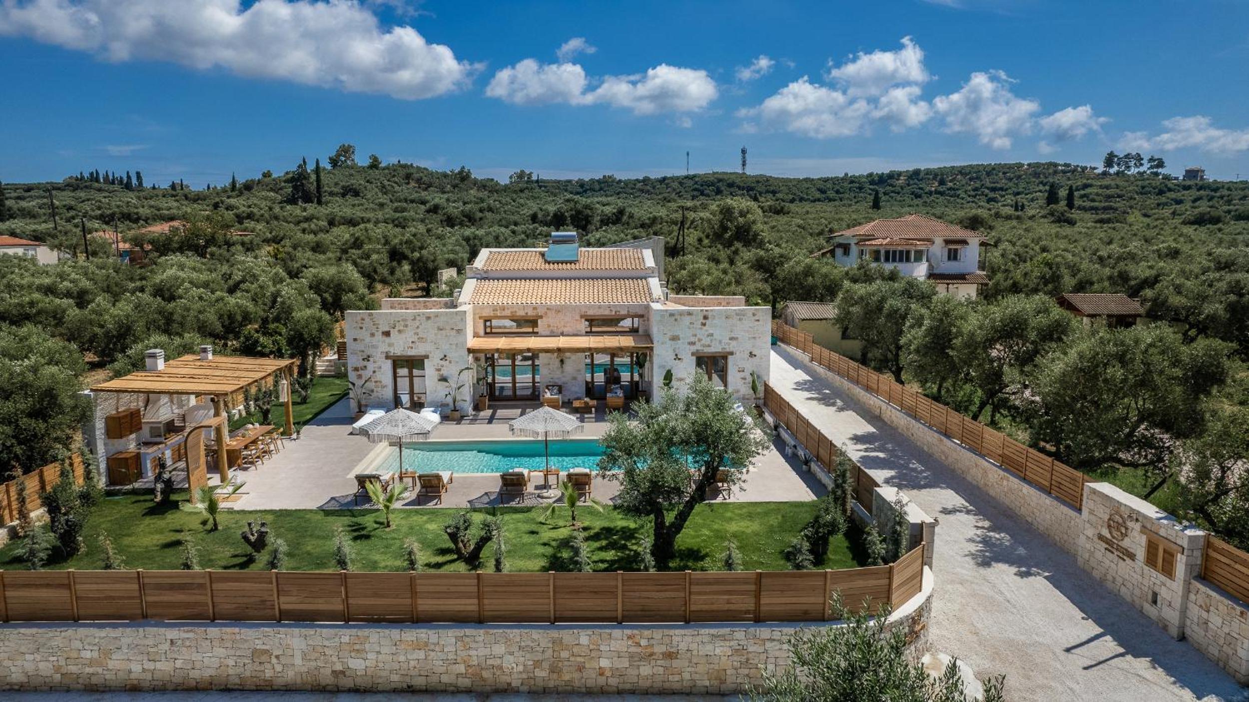 White Stone Villa Hesperia - Poolside Escape Close to Laganas Beach view 2