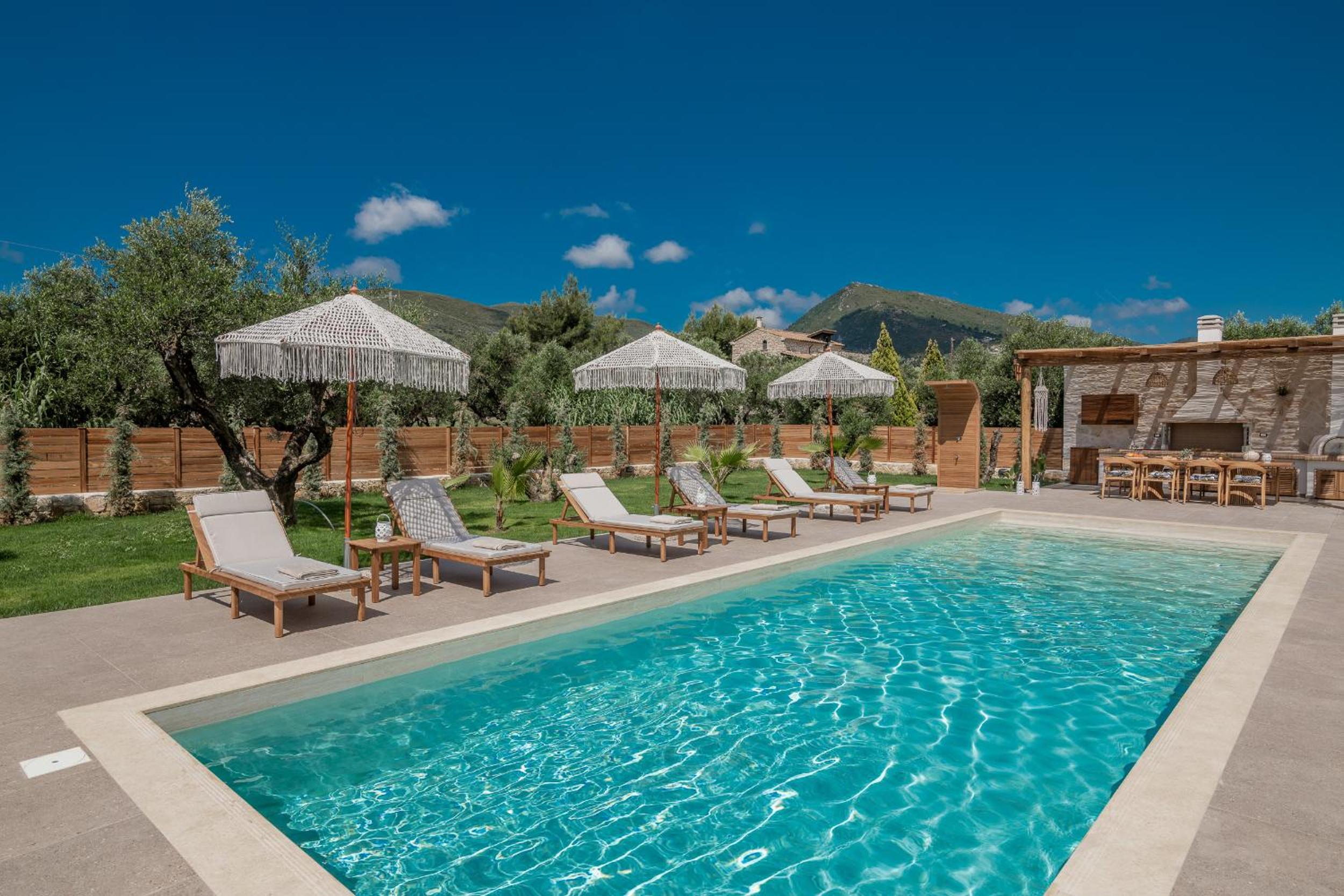 White Stone Villa Hesperia - Poolside Escape Close to Laganas Beach view 4