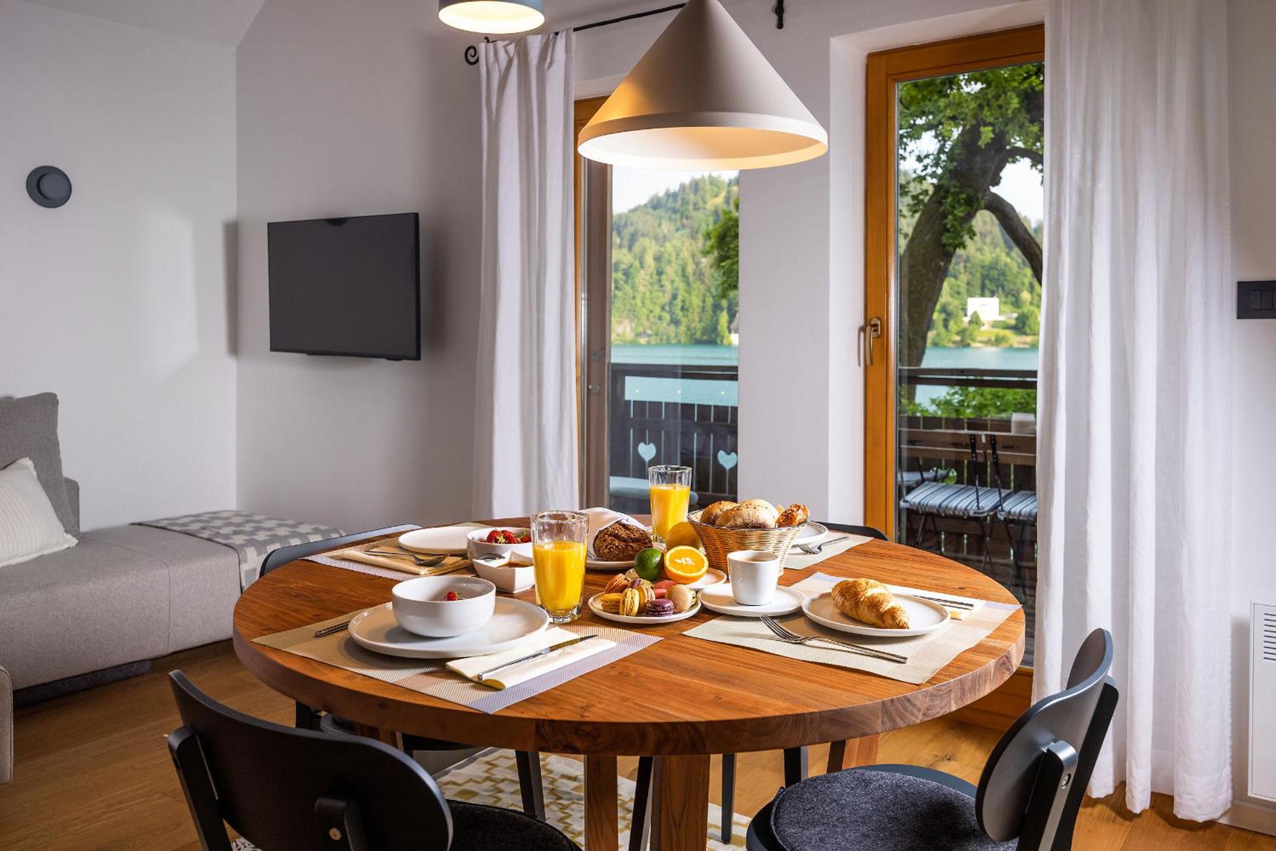 Private beach house on Lake Bled