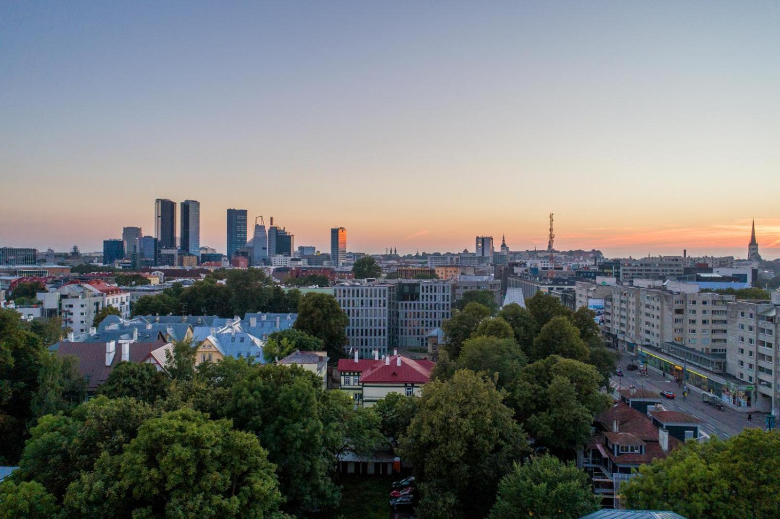 Tempus Te Avangard Tallinn with terrace and gym