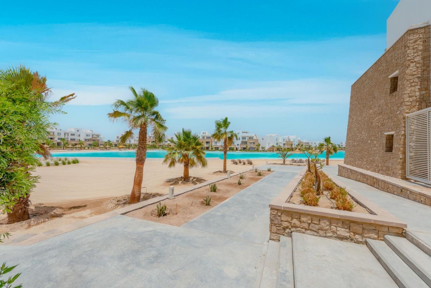 New! Lovely 1BR in Swan Lake, Gouna. Azure Lagoon view 4