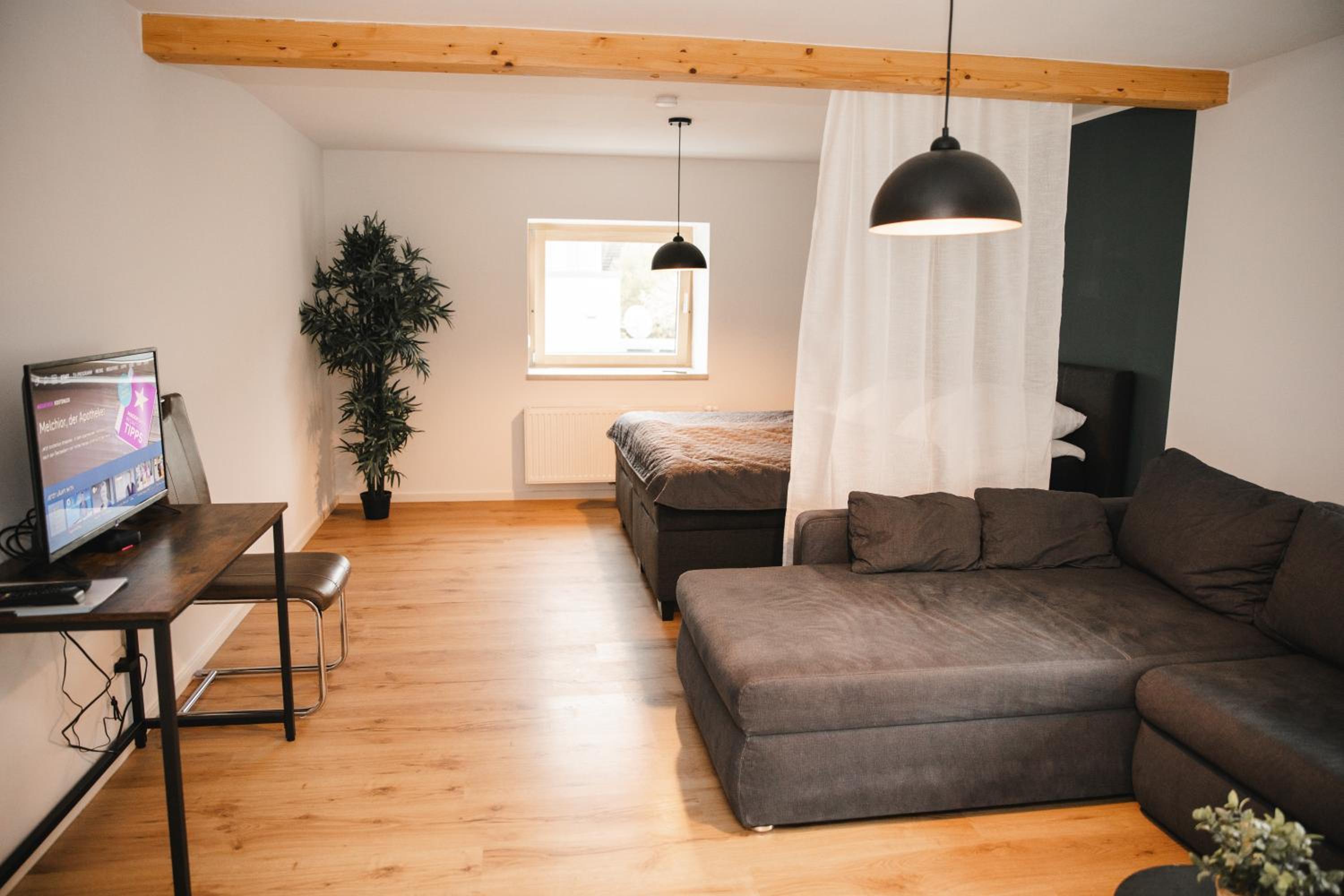 Apartment mit Burgblick