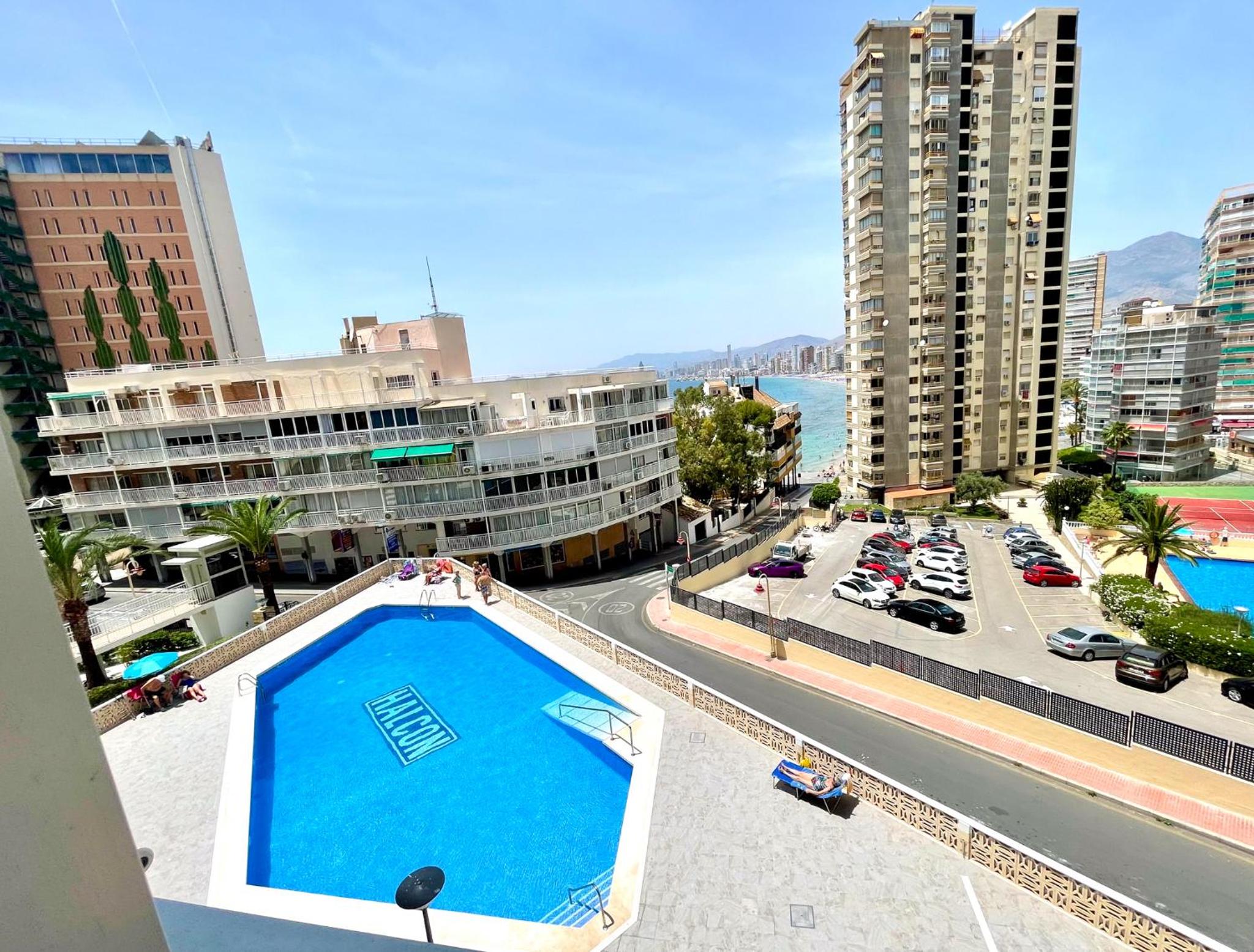 La Perla Benidorm Apartment seaview & pool Levante Beach view 5