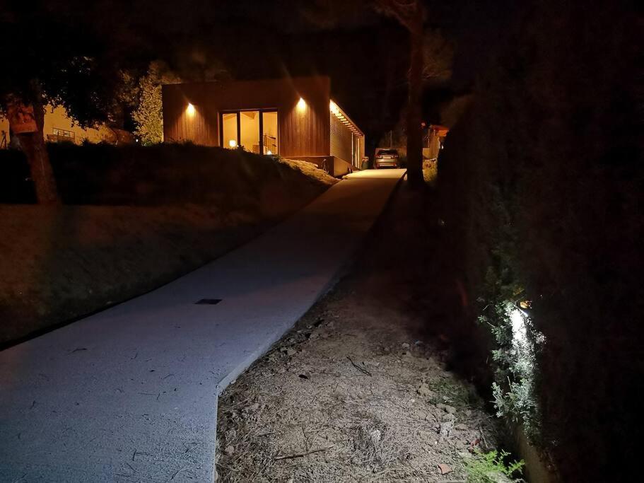 Casa bioclimática y ecológica de madera.