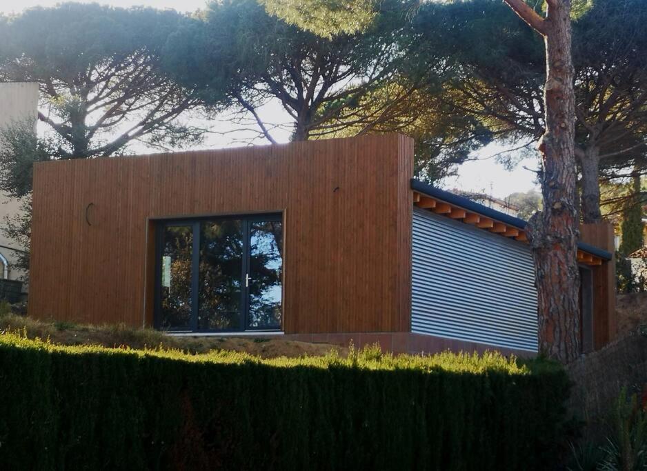 Casa bioclimática y ecológica de madera.