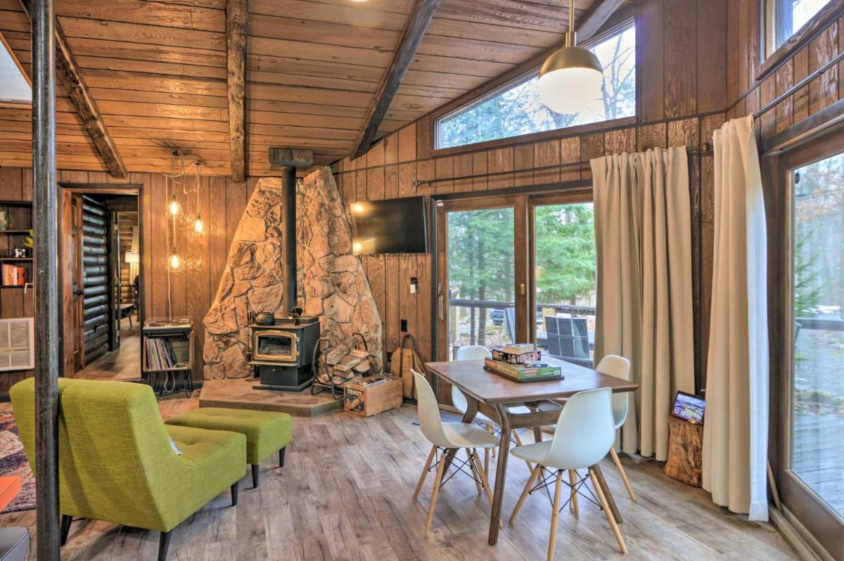 Alpine Lake Cabin Mountain Resort w Lake Access view 3