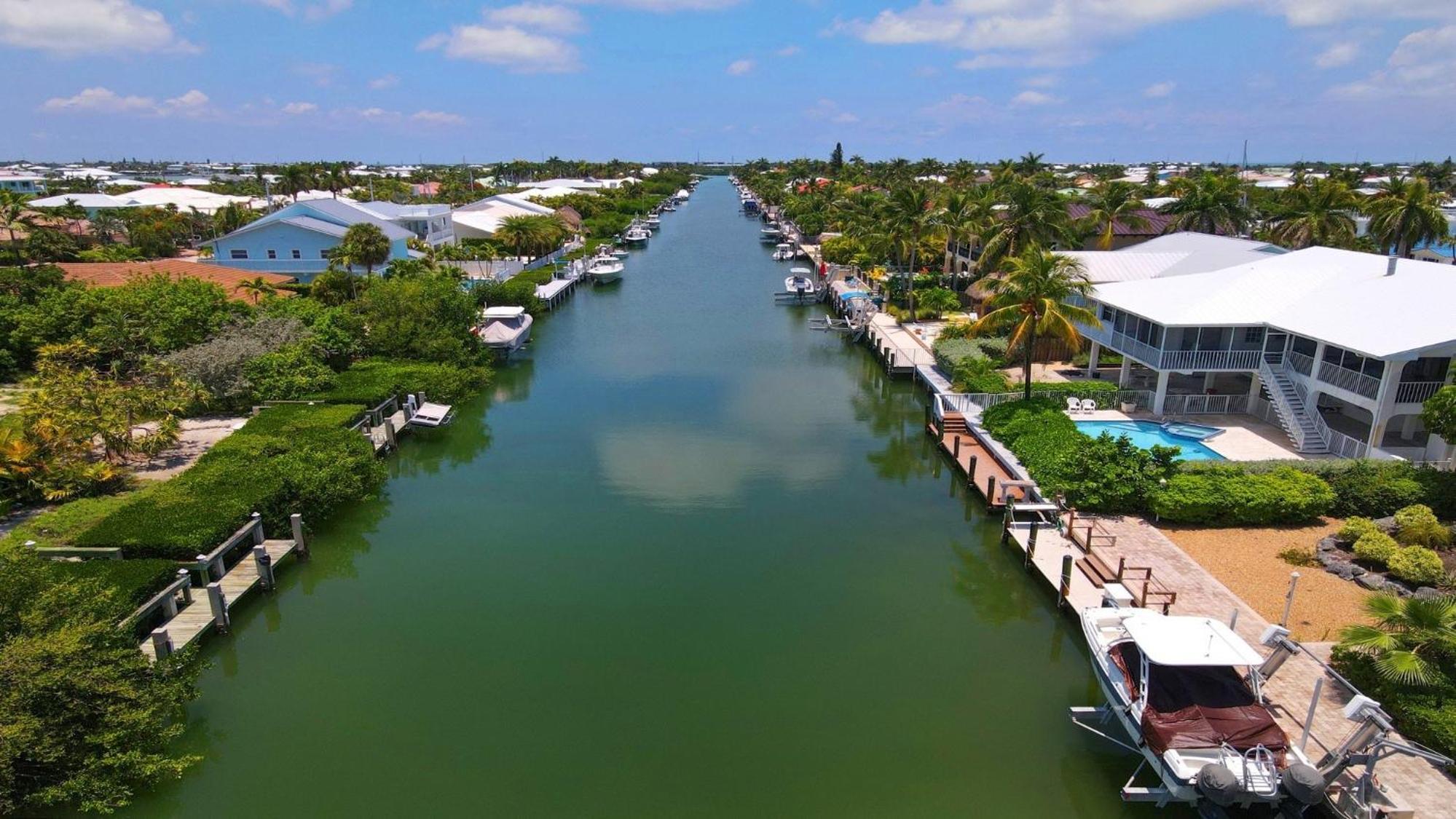 Waterfront Luxury Home with Pool and Boat Dock home