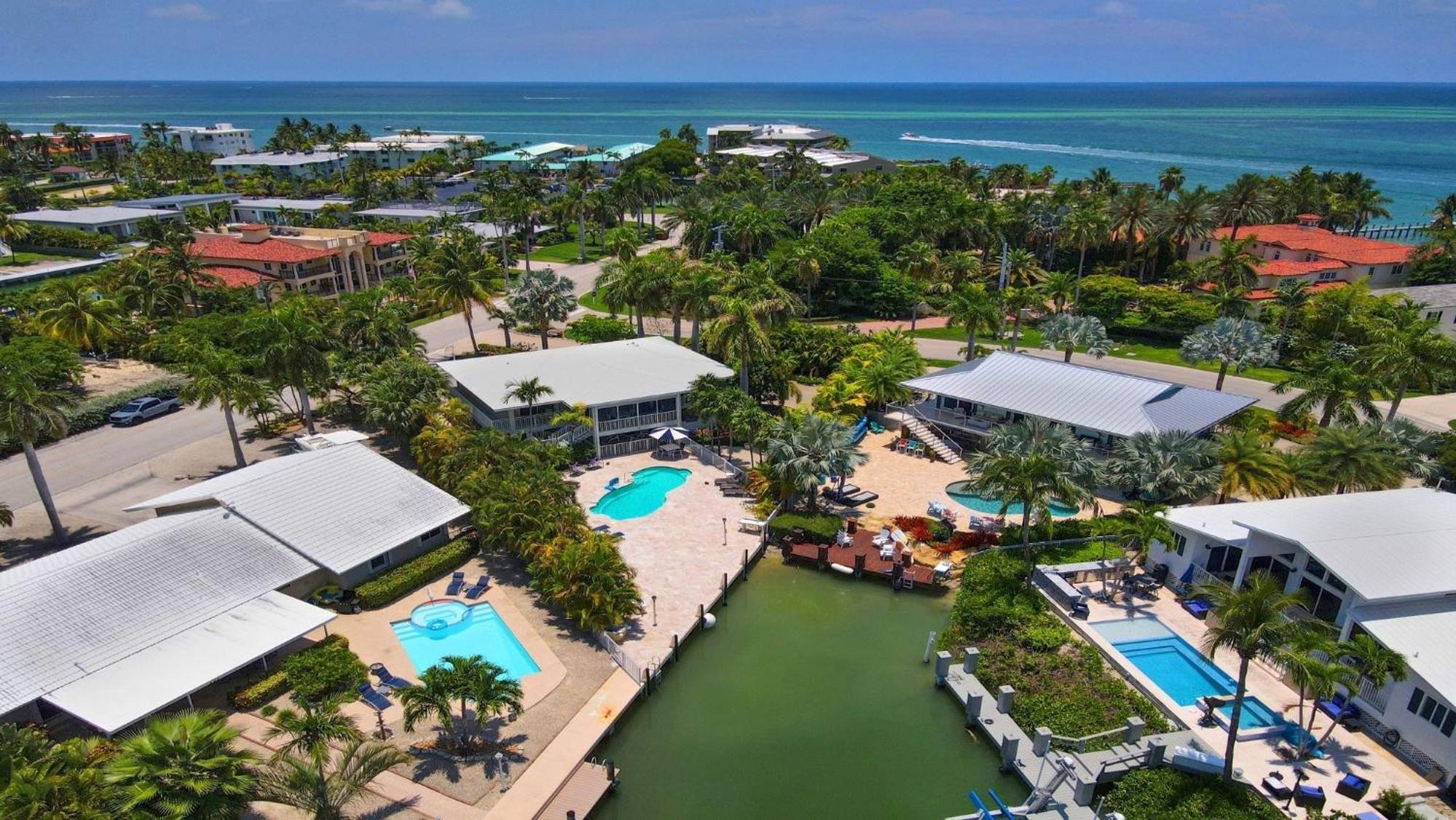 Waterfront Luxury Home with Pool and Boat Dock home