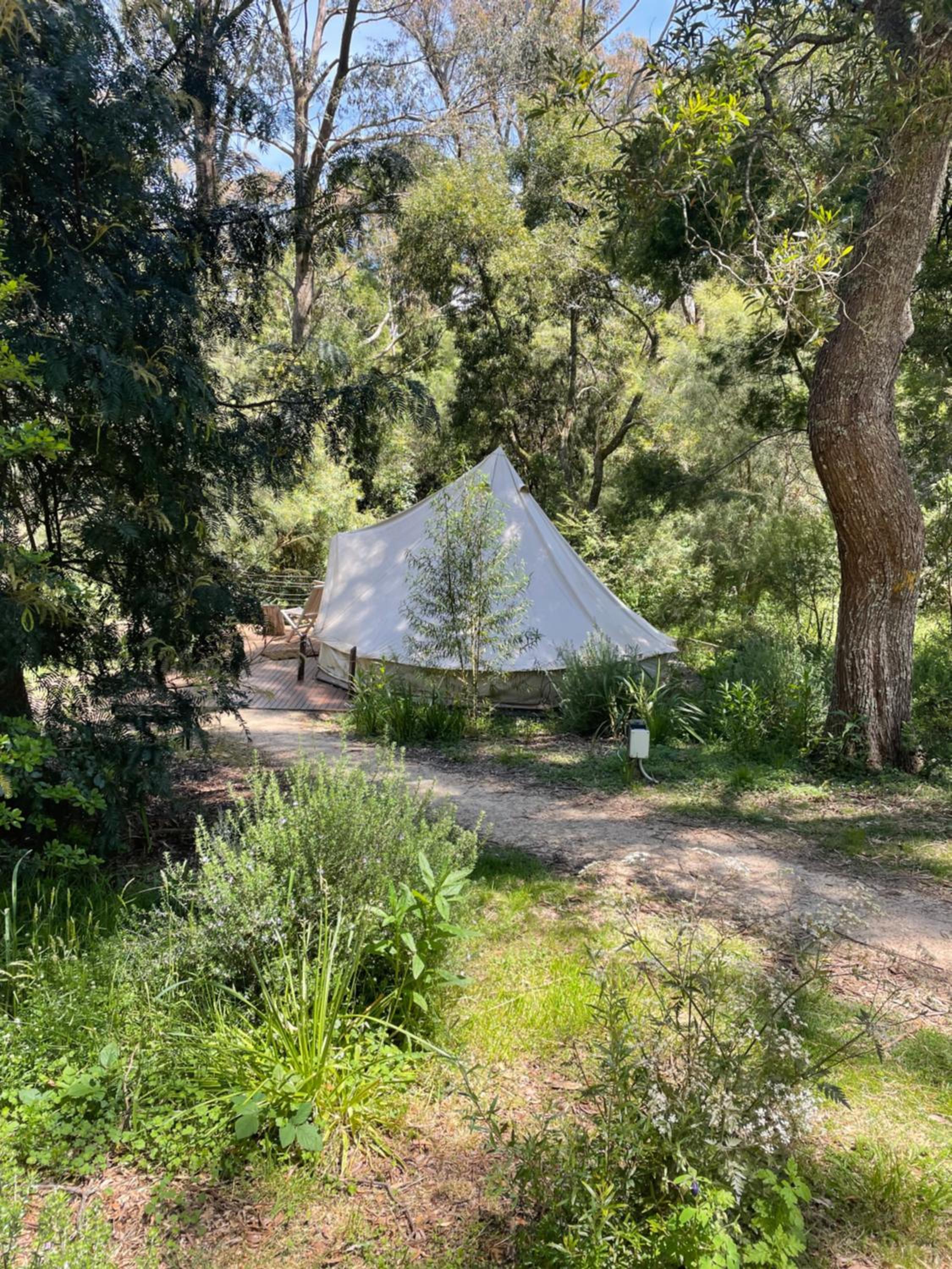 Garden Beds Glamping view 2