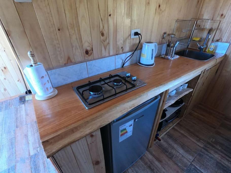Cabaña Refugio Magenta con tinaja caliente incluida