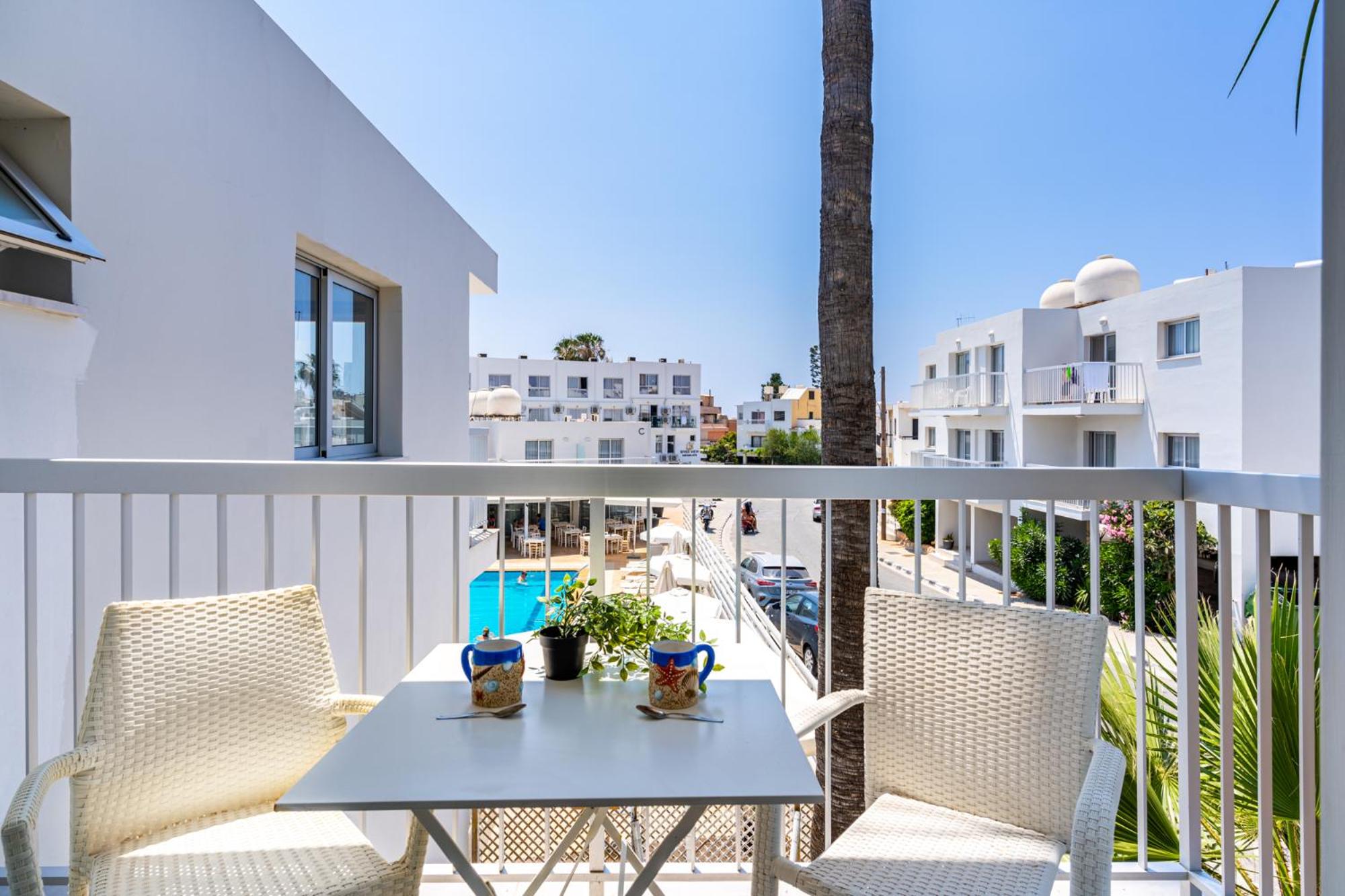 Tangerine Studio with Pool in Ayia Napa