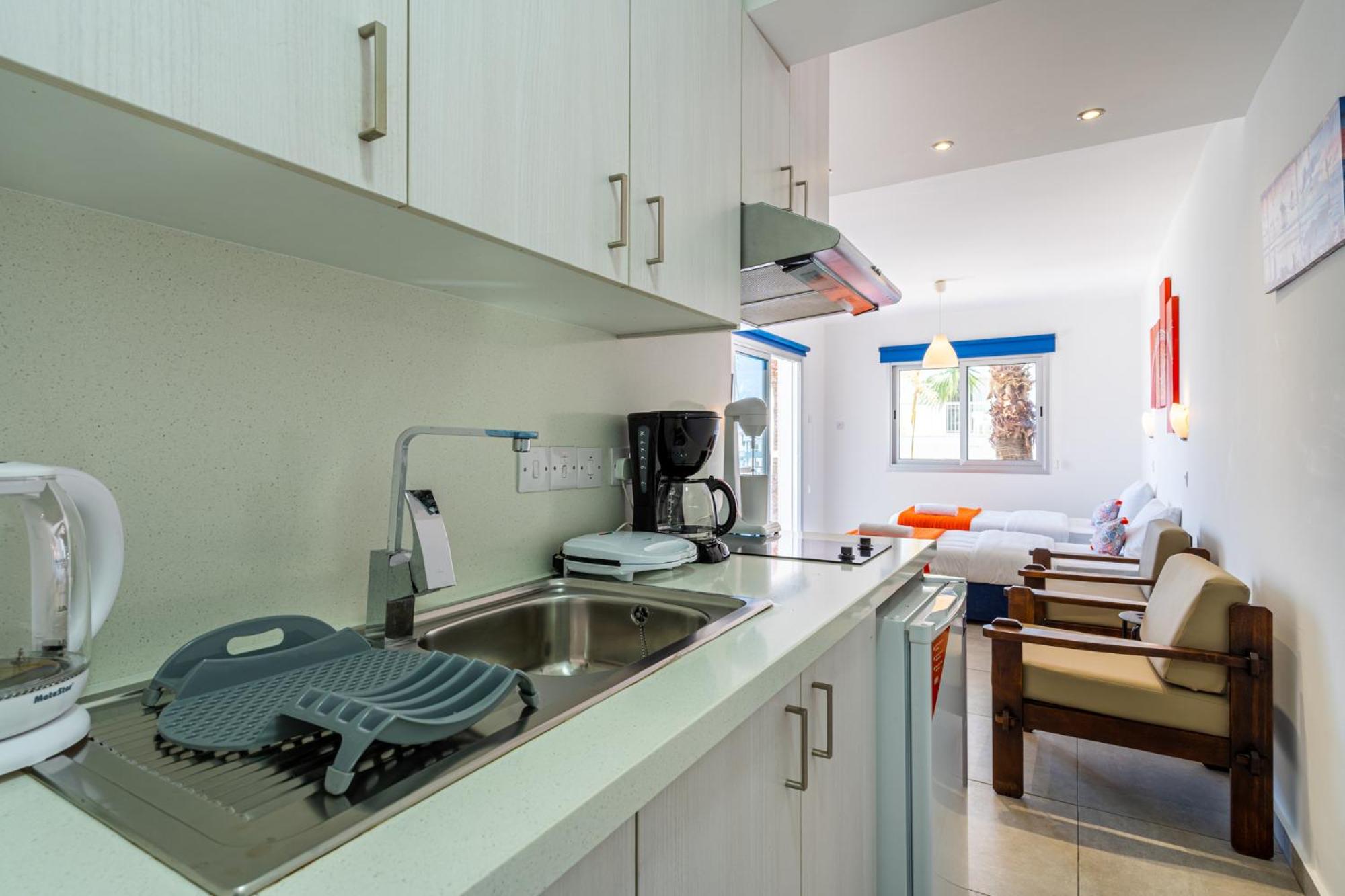 Tangerine Studio with Pool in Ayia Napa