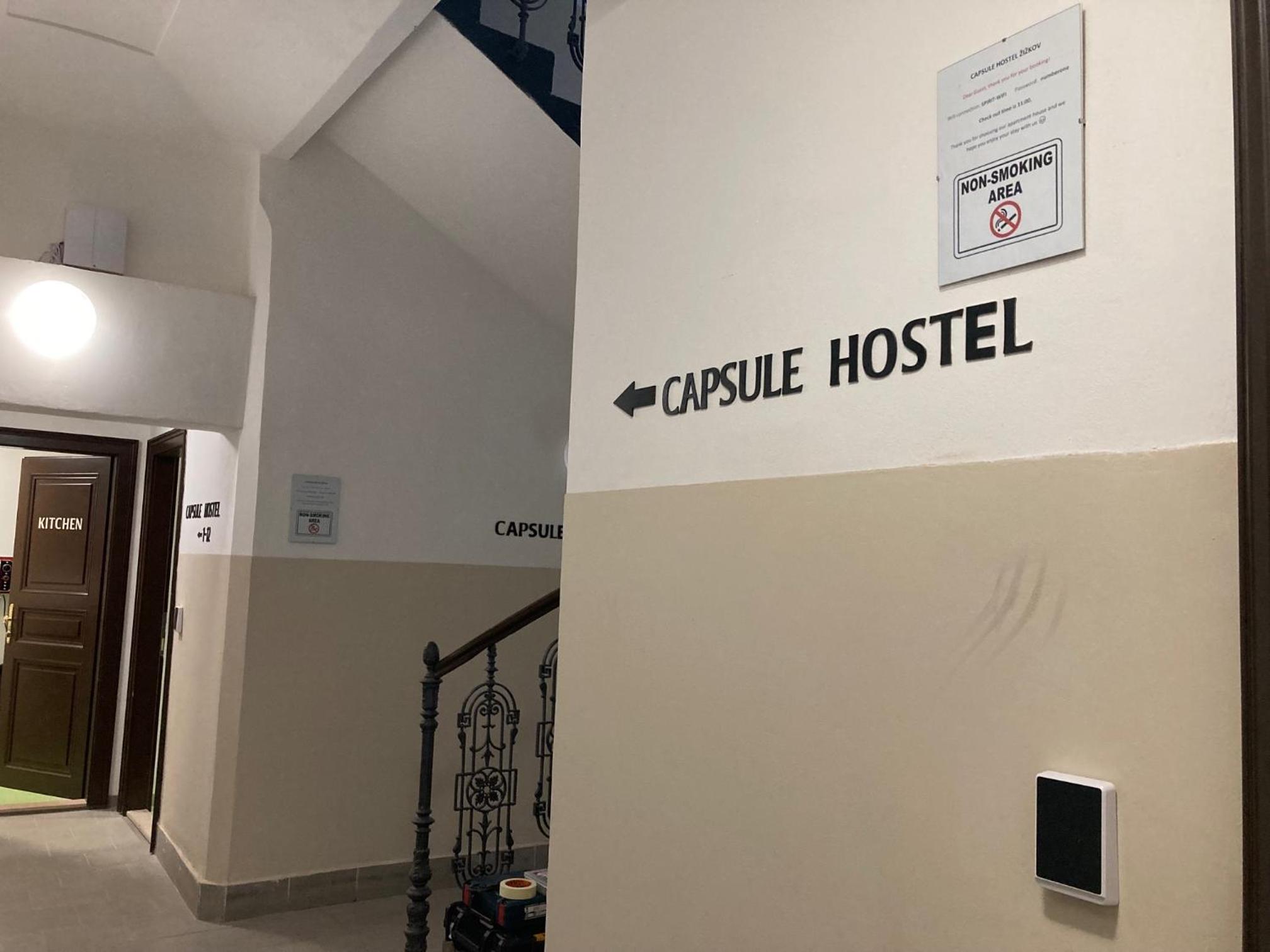 Capsule hostel Žižkov tower