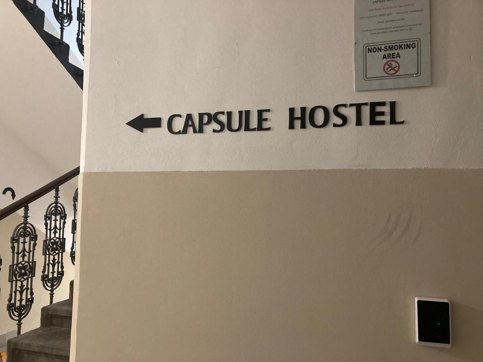 Capsule hostel Žižkov tower