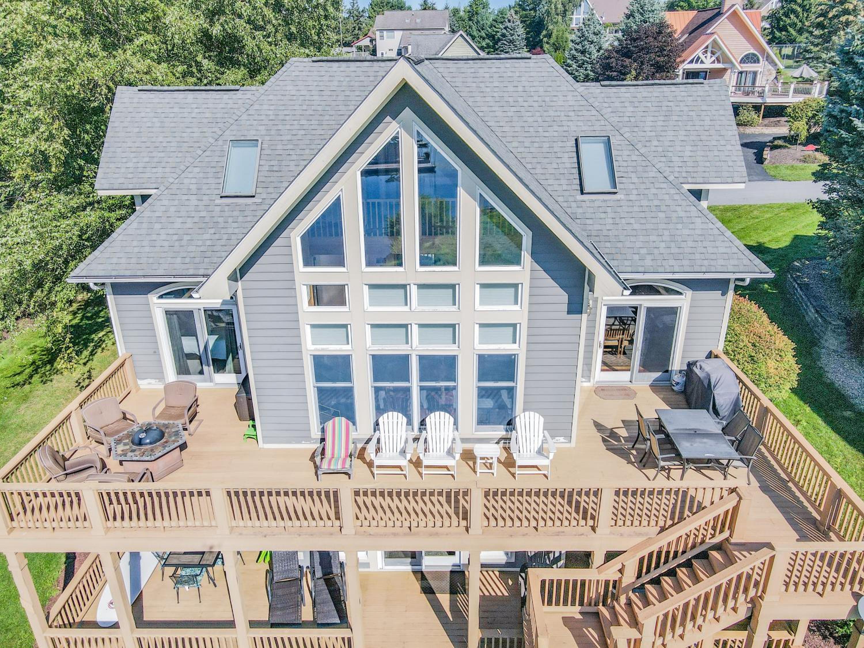 Walk to Wisp Slopes Stunning Lakefront Home view 3