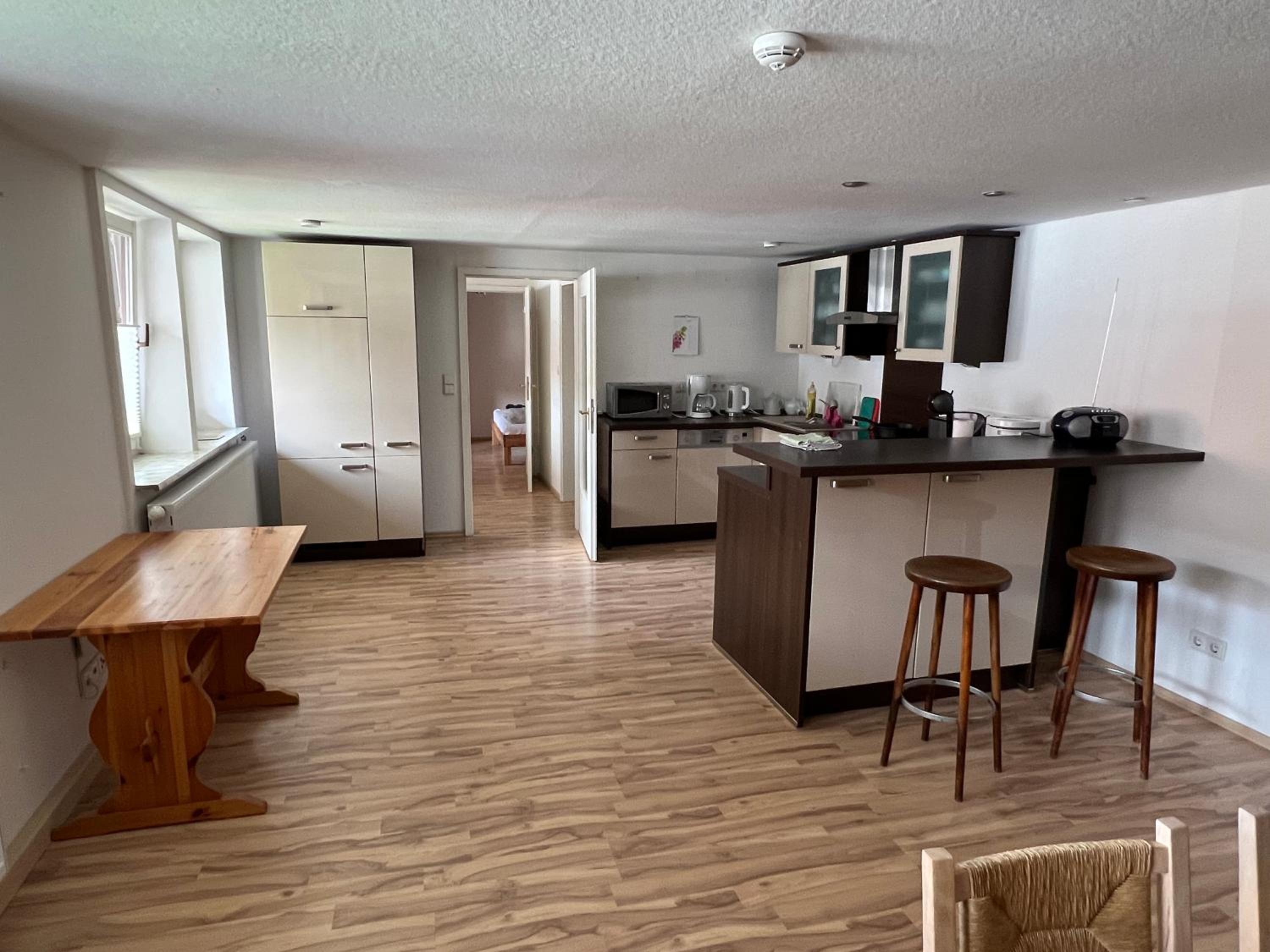 Ferienwohnung/Monteurwohnung in ruhigem Innenhof