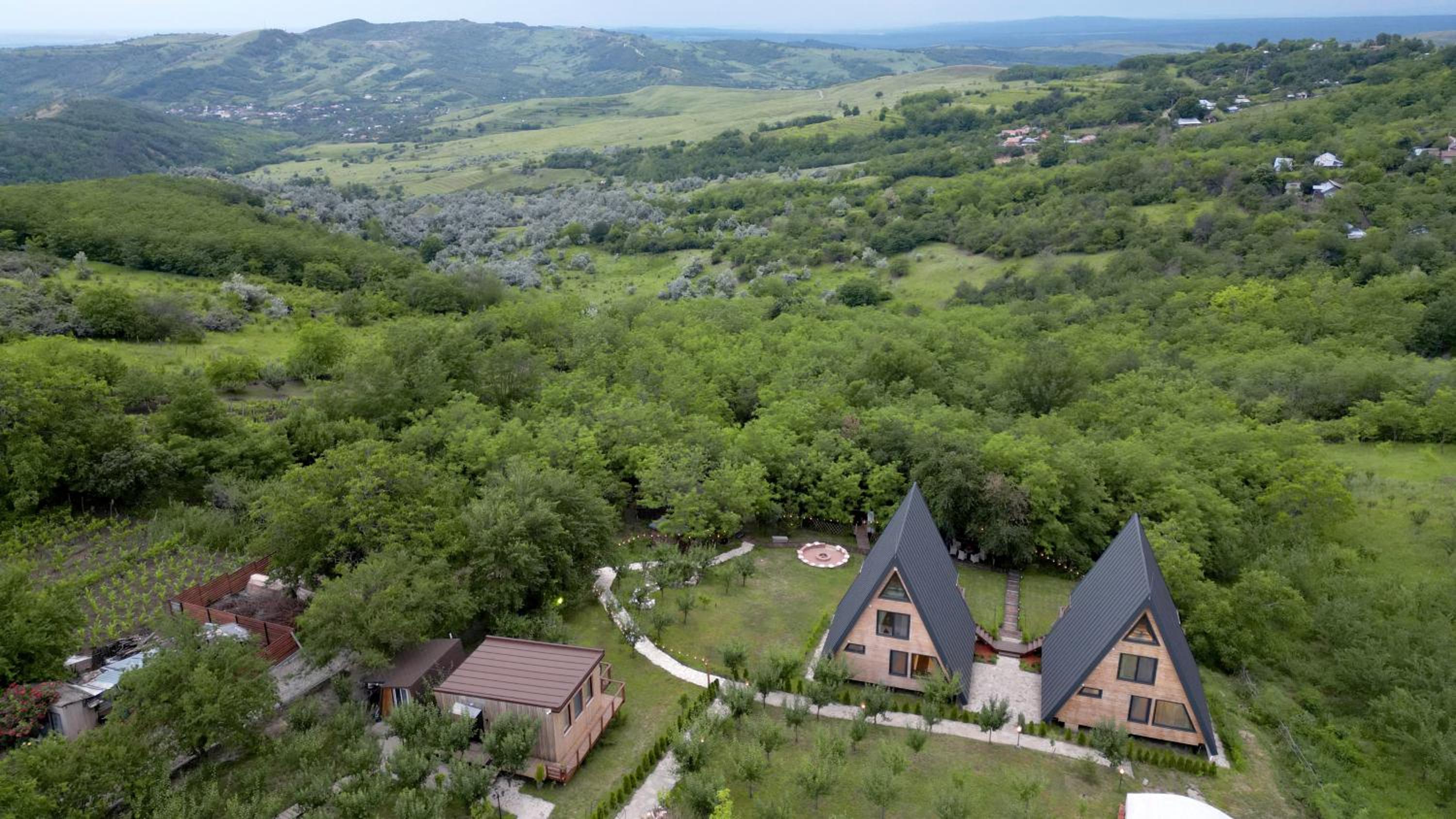 Arta Chalet - A-Frame Cabins & Nature Retreat view 3