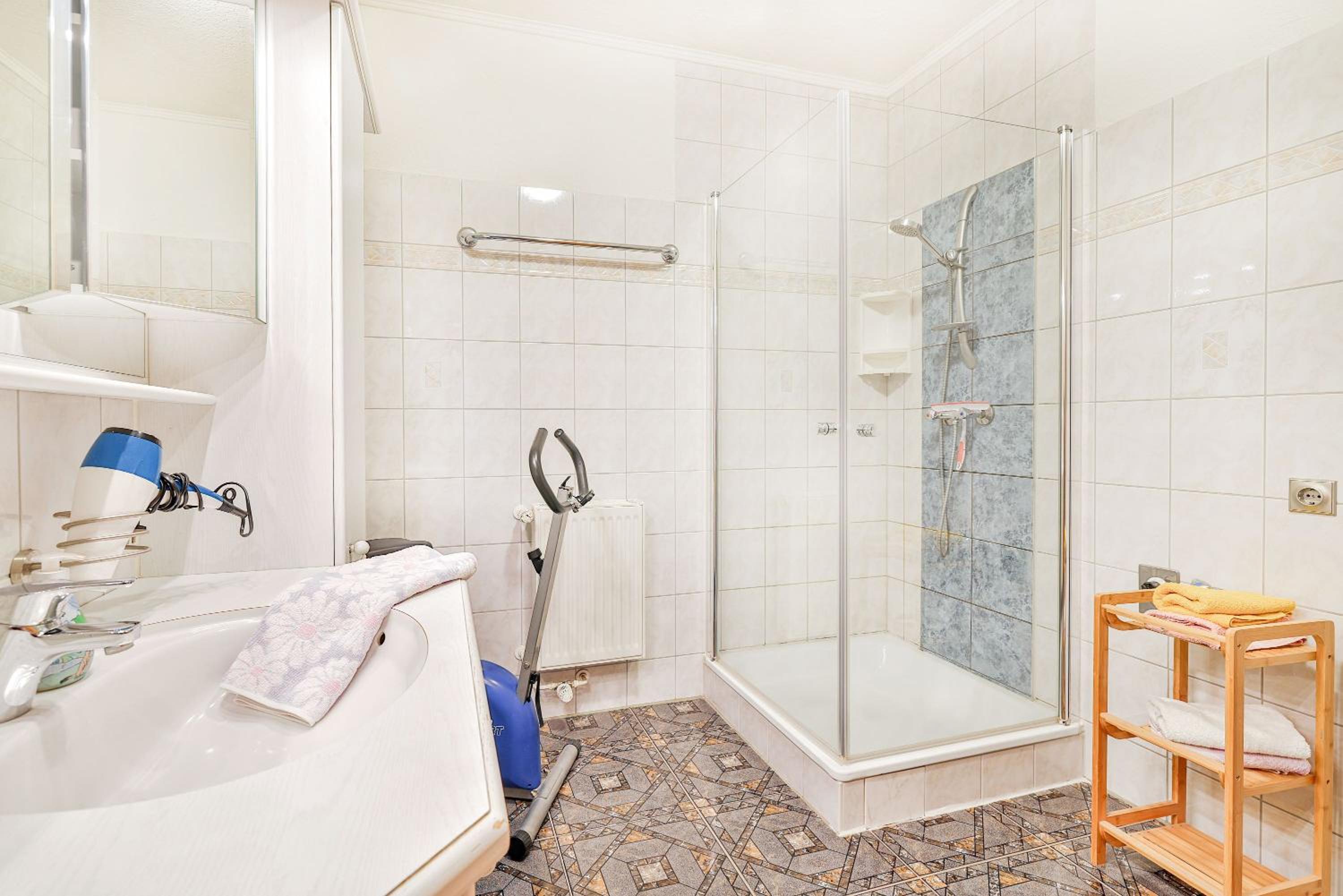 Ferienwohnungen Bernstein en Stralsund — bathroom