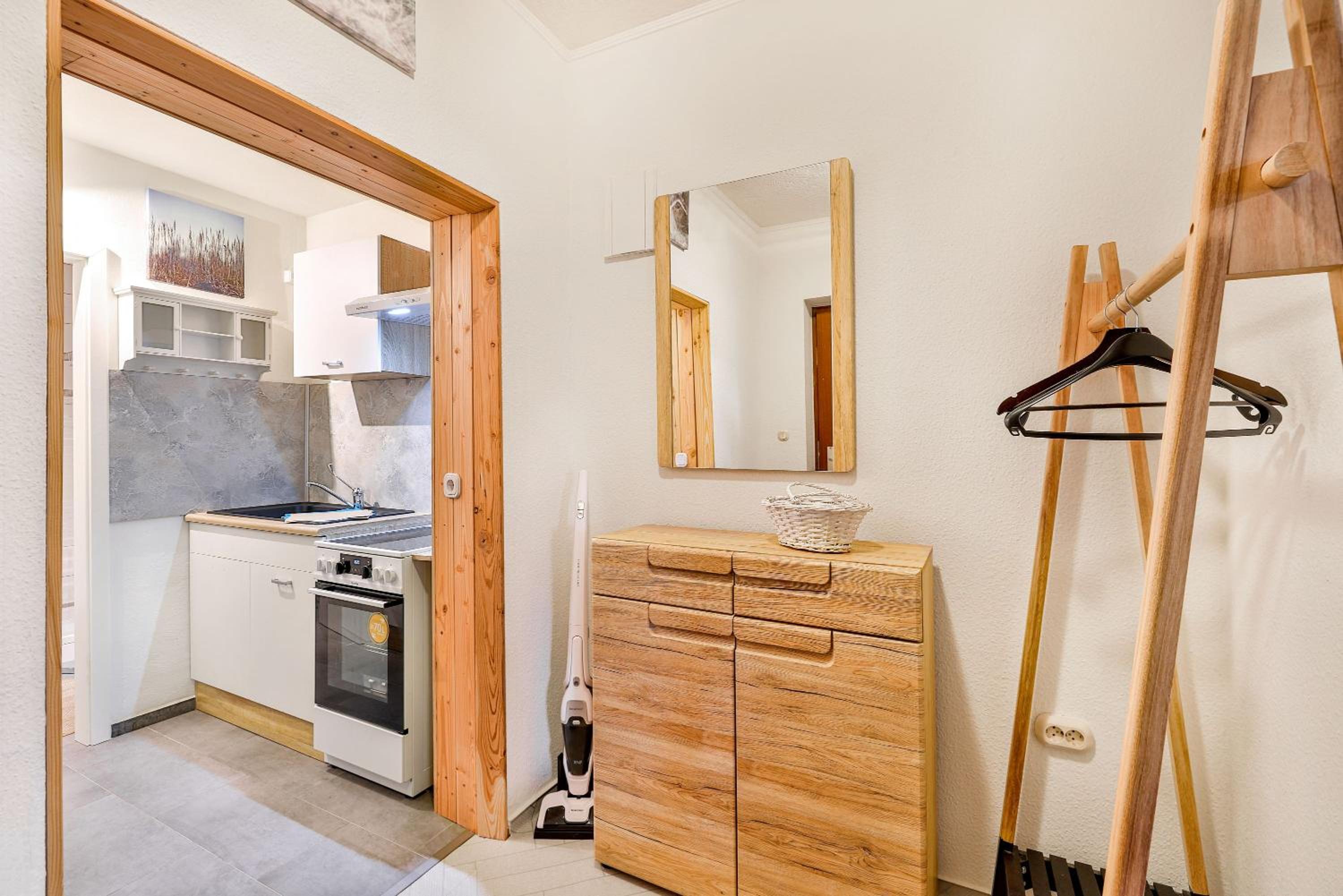 Ferienwohnungen Bernstein en Stralsund — kitchen