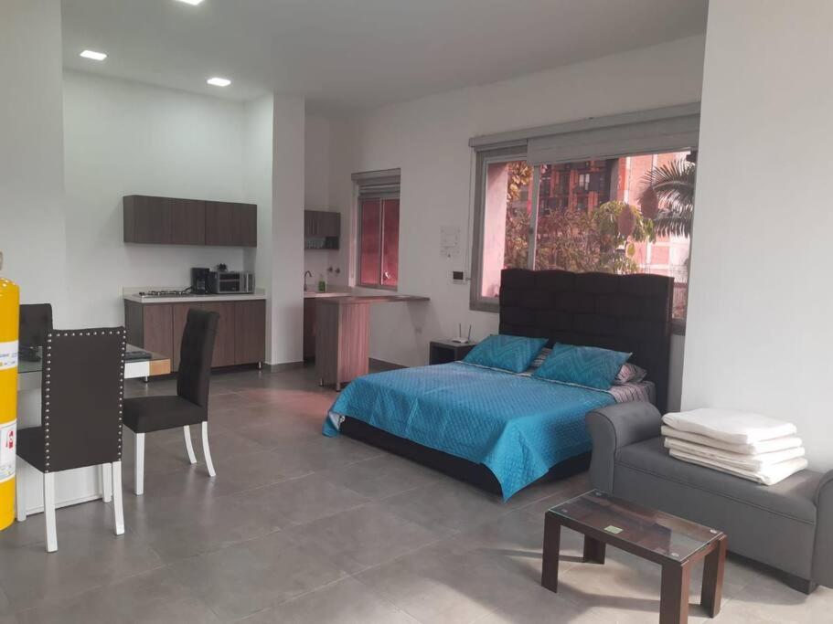 Spectacular studio with terrace, A/C poblado 301