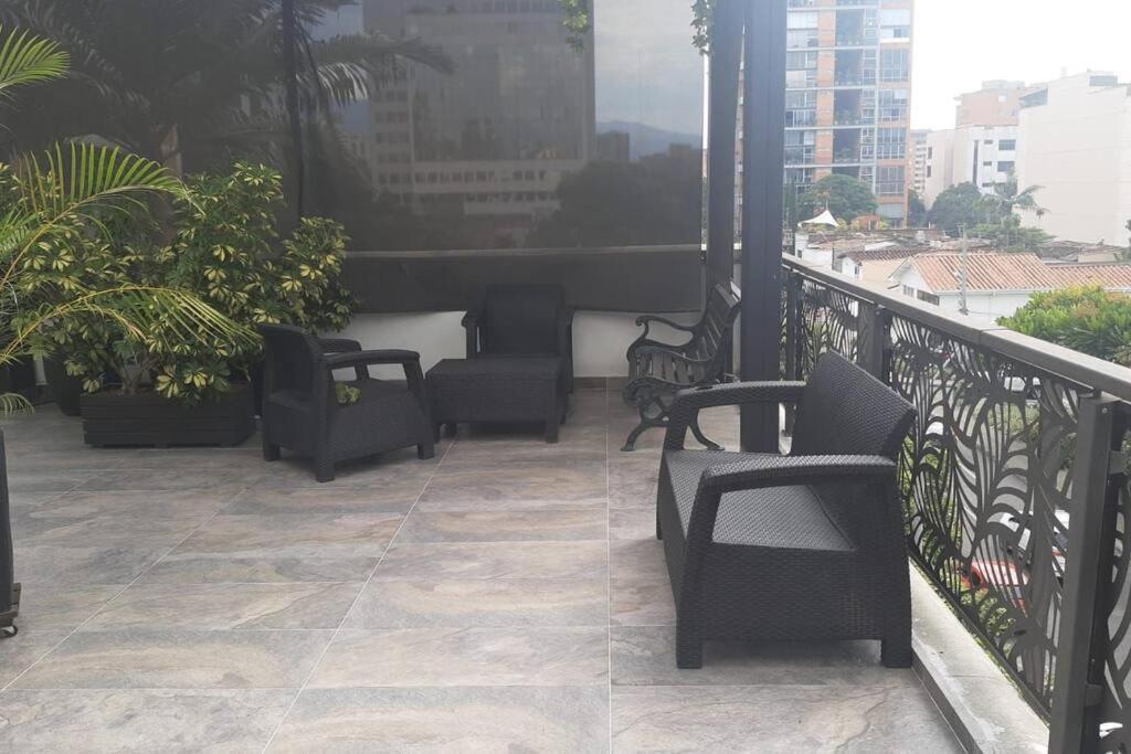 Spectacular studio with terrace, A/C poblado 301