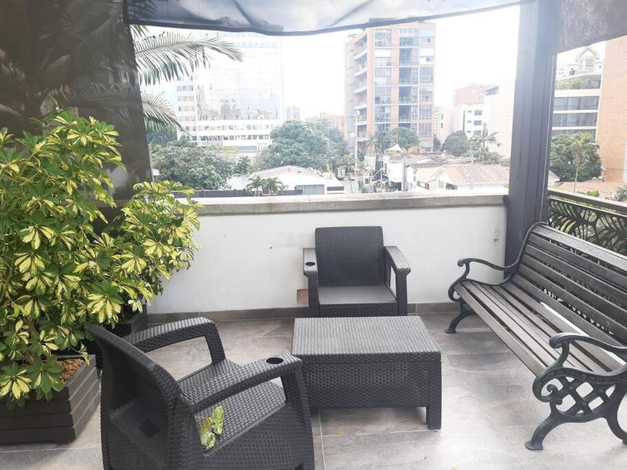 Spectacular studio with terrace, A/C poblado 301