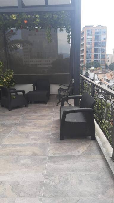 Spectacular studio with terrace, A/C poblado 301