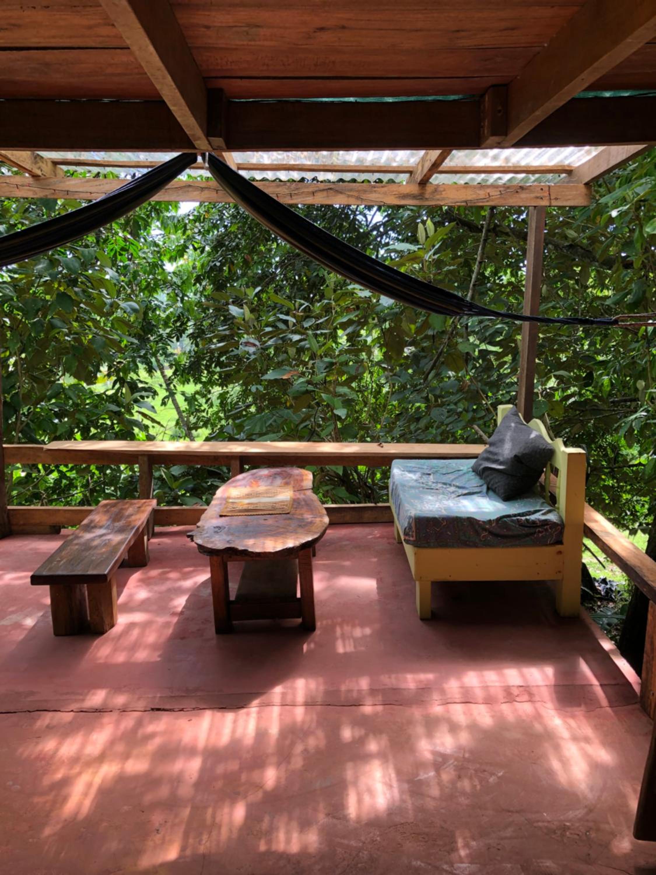Rustic Cabin in Pavones surf brake