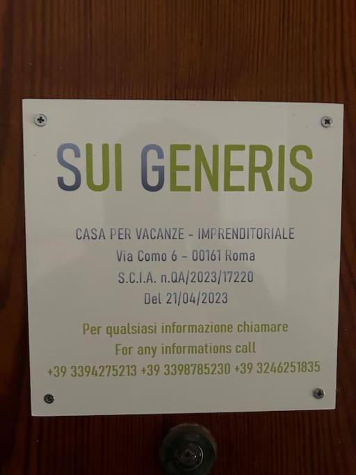 Sui Generis Casa appartamento per vacanze