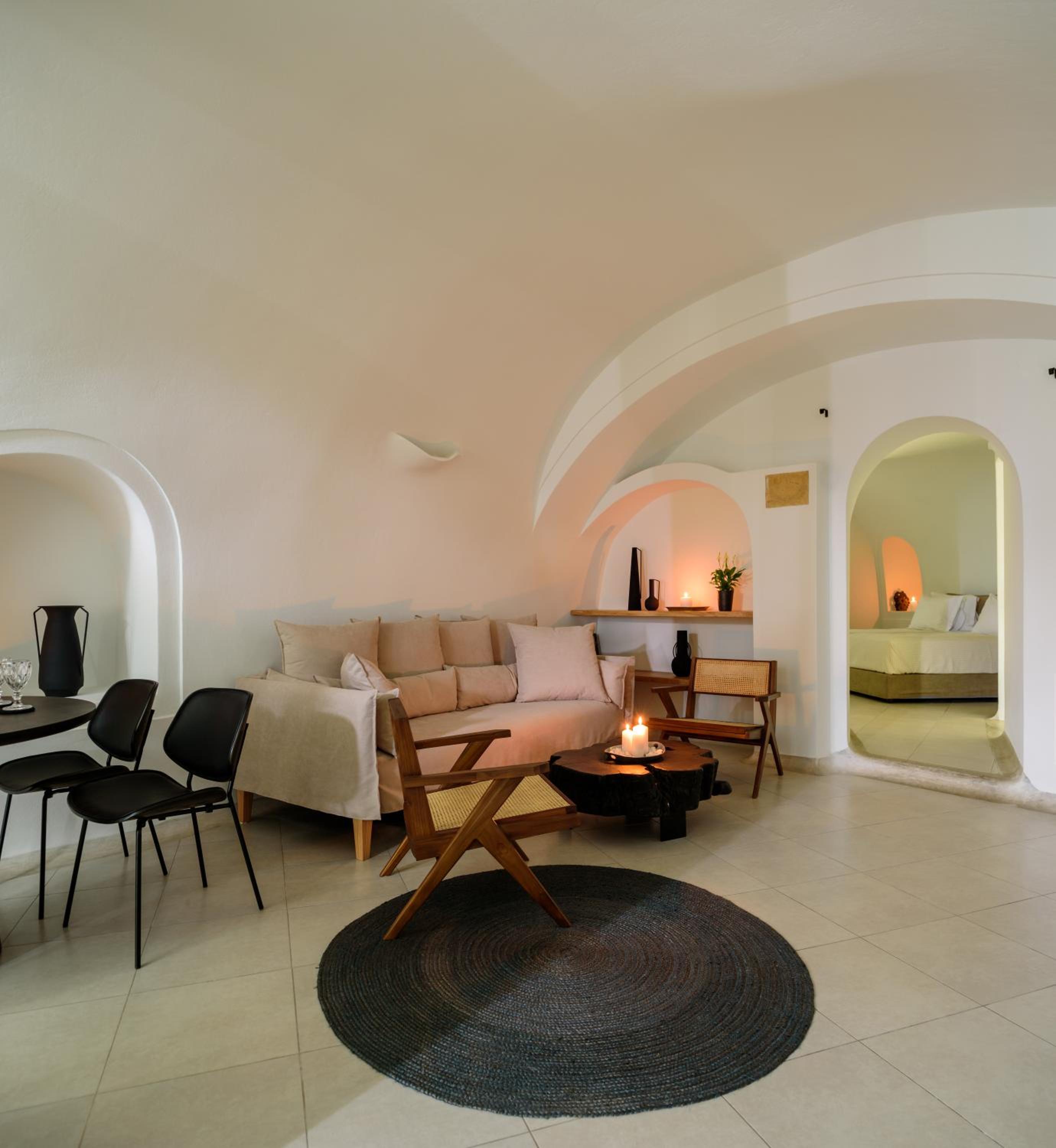 Aethria Villa en Imerovigli — lounge