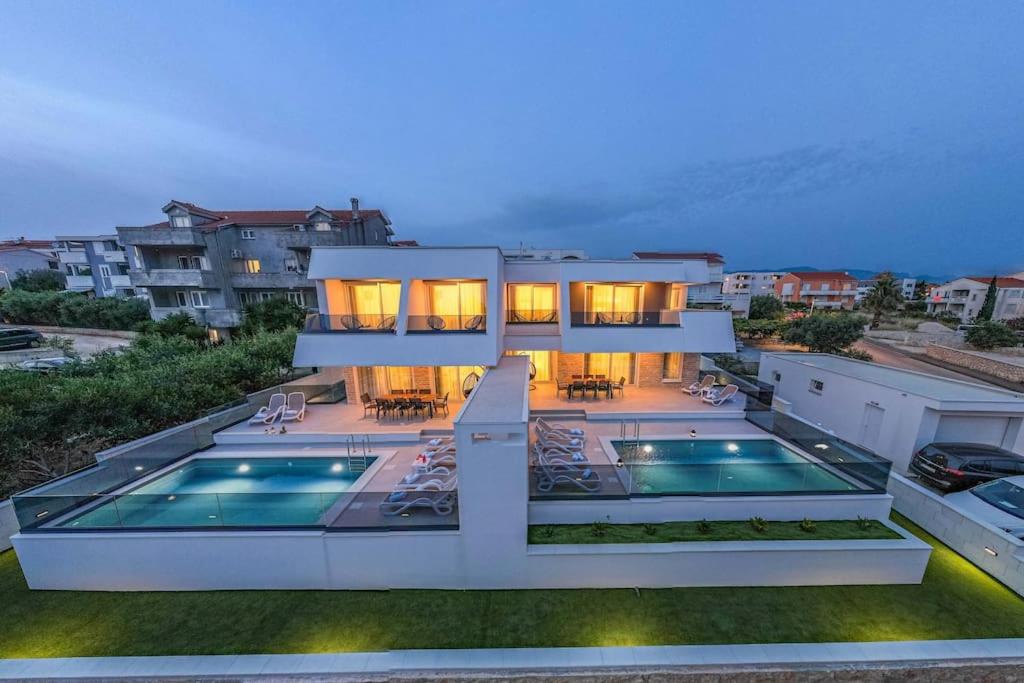 Villa Petra 1 - private pool view 2