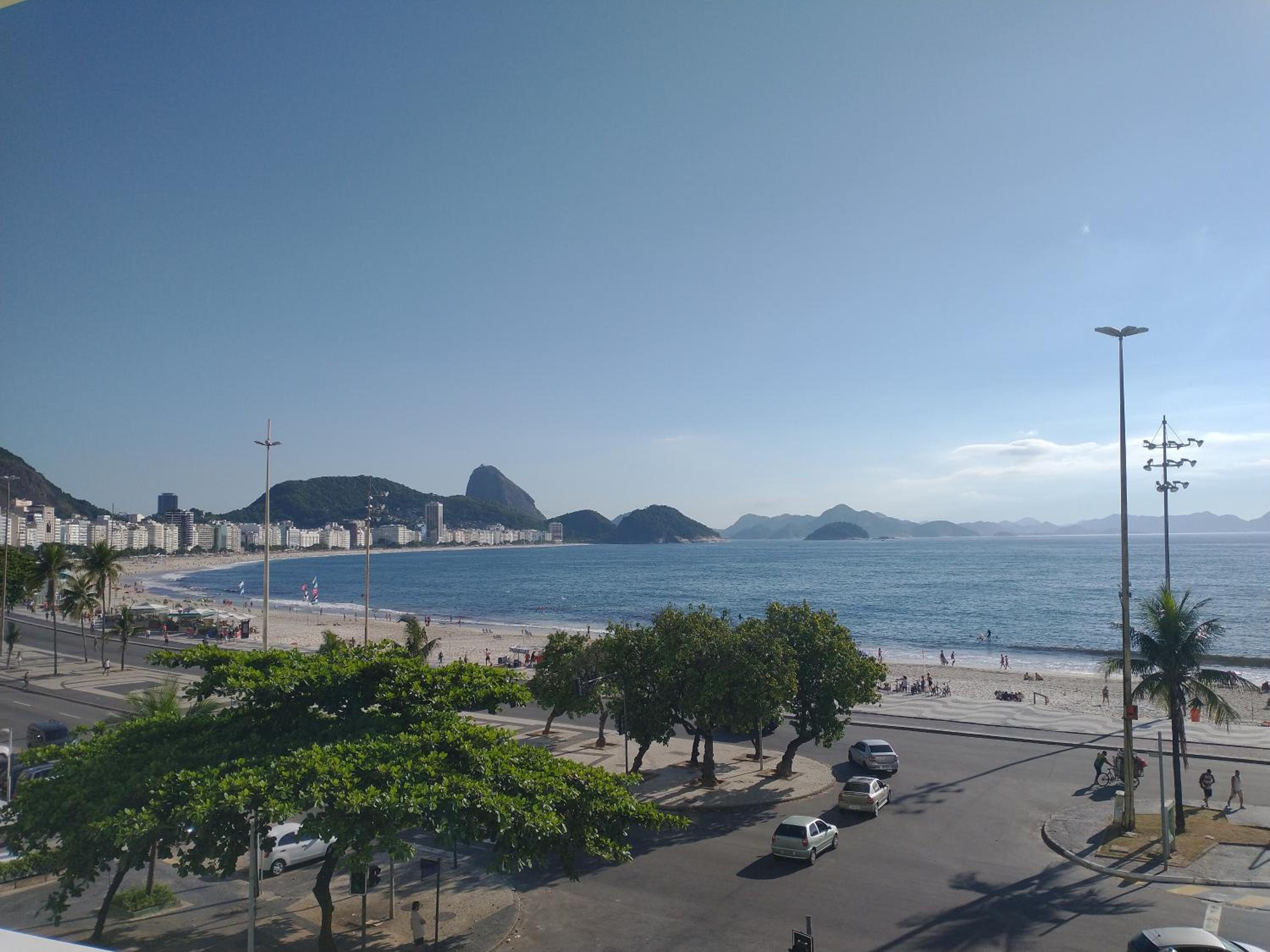 Vista Praia de Copacabana Quarto Lilas 101