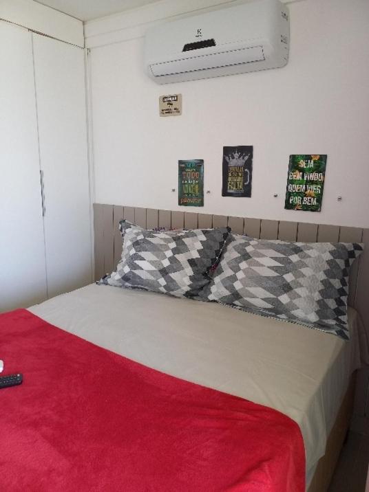 Flat maravilhosa vista beira mar de Intermares 605