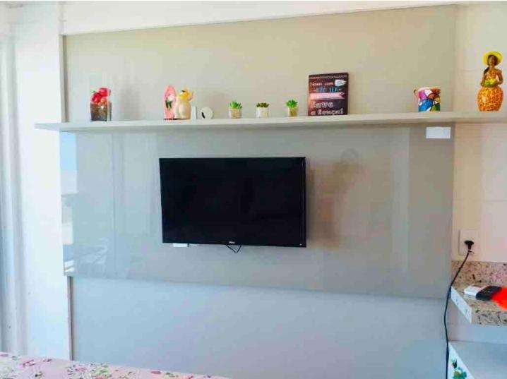 Flat maravilhosa vista beira mar de Intermares 605