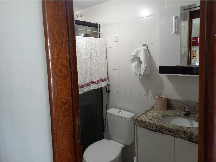 Flat maravilhosa vista beira mar de Intermares 605