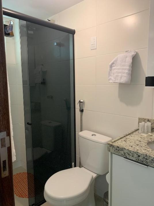 Flat maravilhosa vista beira mar de Intermares 605