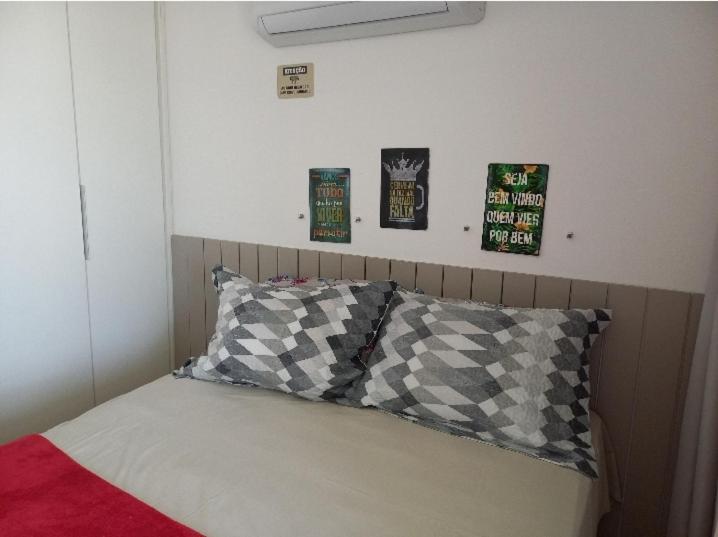 Flat maravilhosa vista beira mar de Intermares 605