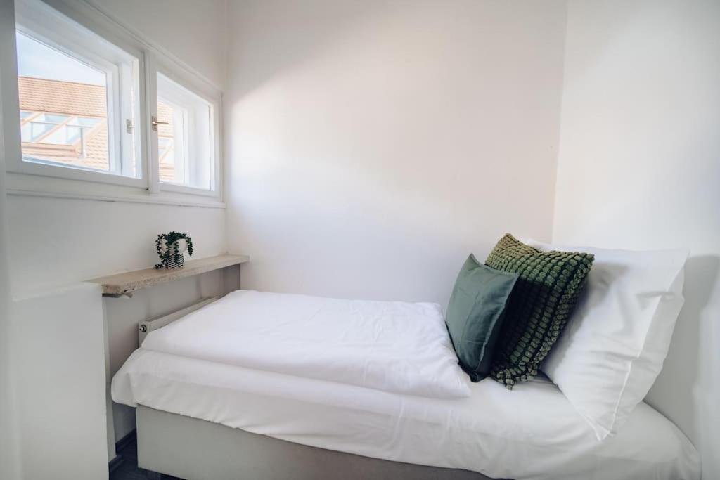 Downtown 2BD riverside apartment near dancing house