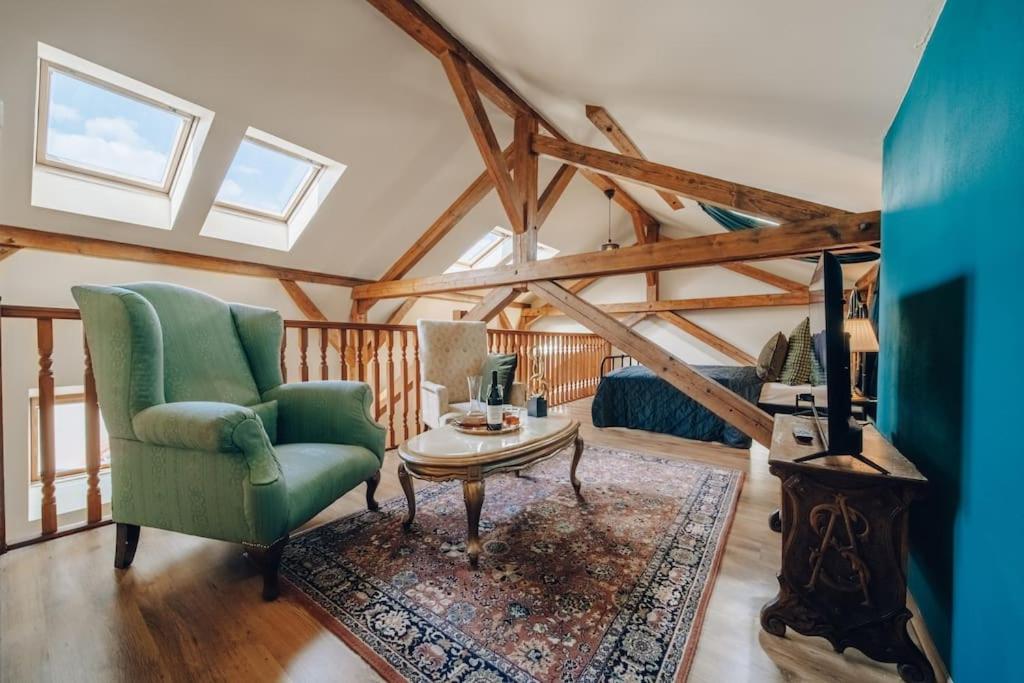 Magnificent historical penthouse in the heart of Prague