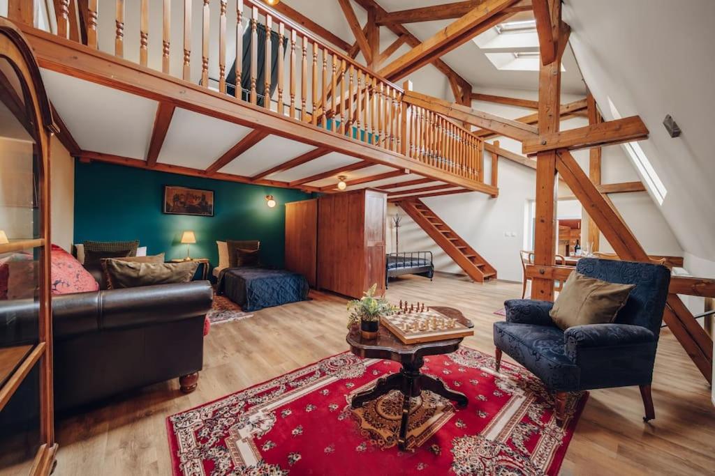 Magnificent historical penthouse in the heart of Prague