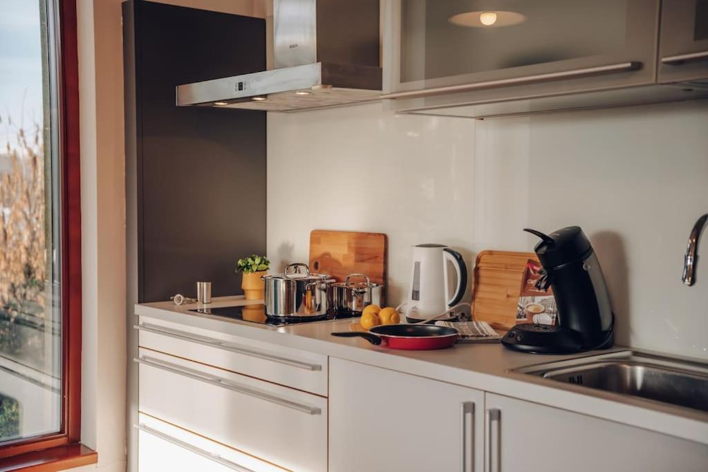 Design 3BD apartment cooking area in architect villa