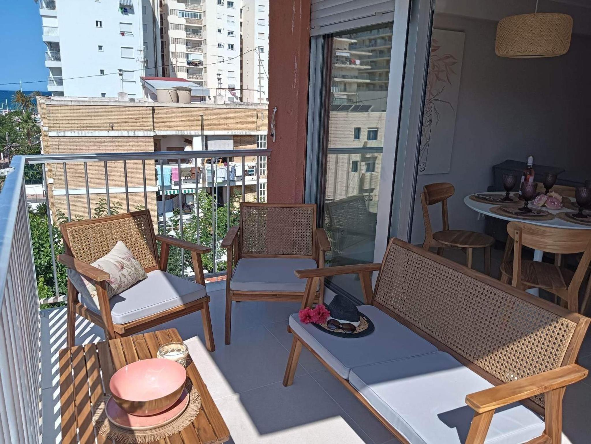 Apartamento Alejandro Gandia Playa con vistas al mar, parking!