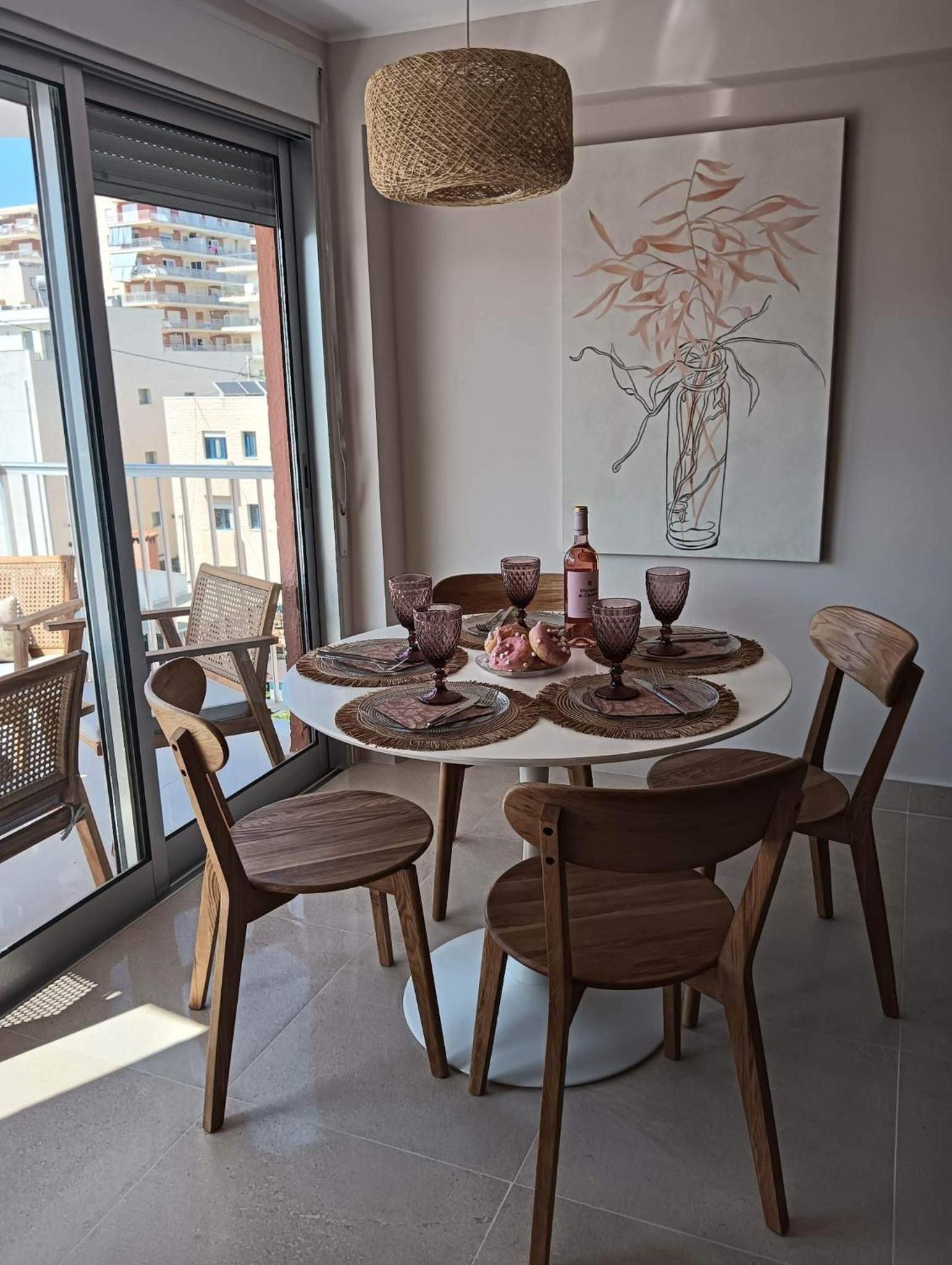 Apartamento Alejandro Gandia Playa con vistas al mar, parking!