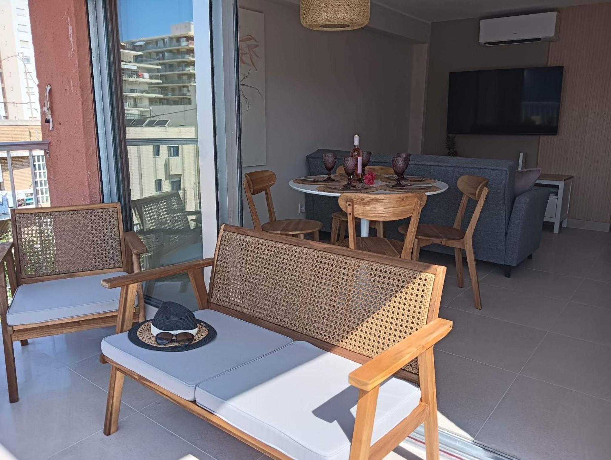 Apartamento Alejandro Gandia Playa con vistas al mar, parking!