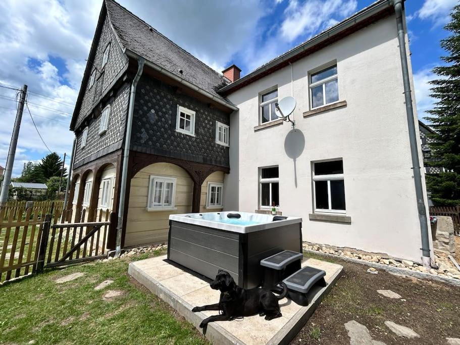 Whirlpool & Sauna - Fewo Ornella im Zittauer Gebirge
