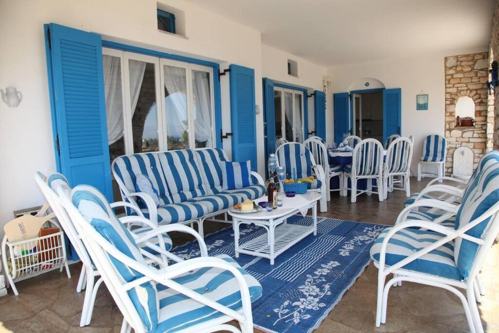 Stunning Sea front Villa Keroessa, Paros view 4