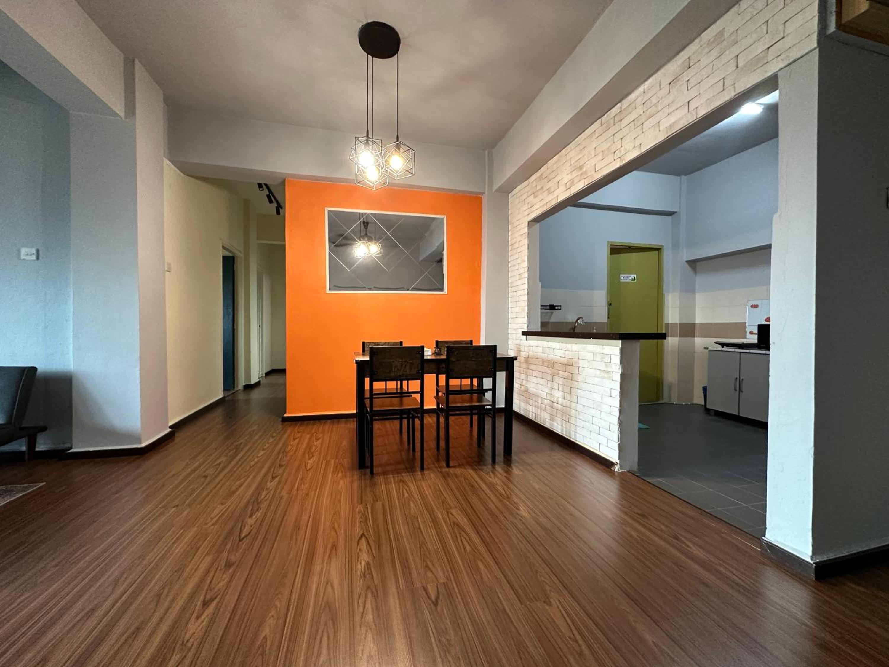 Family apartment in Tawau Town view 4